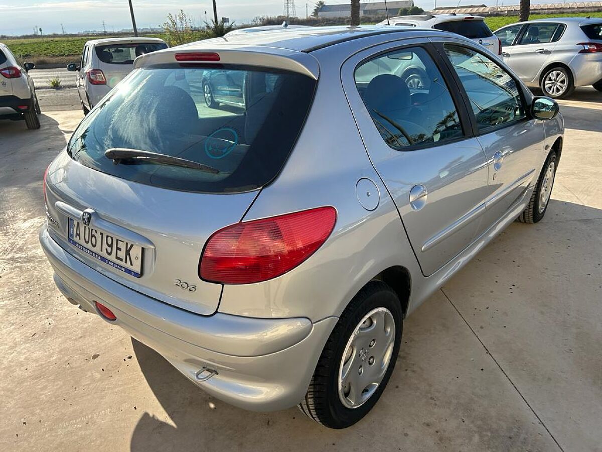 PEUGEOT 206 XS 1.4 AUTO SPANISH LHD IN SPAIN ONLY69000 MILES SUPERB 2000